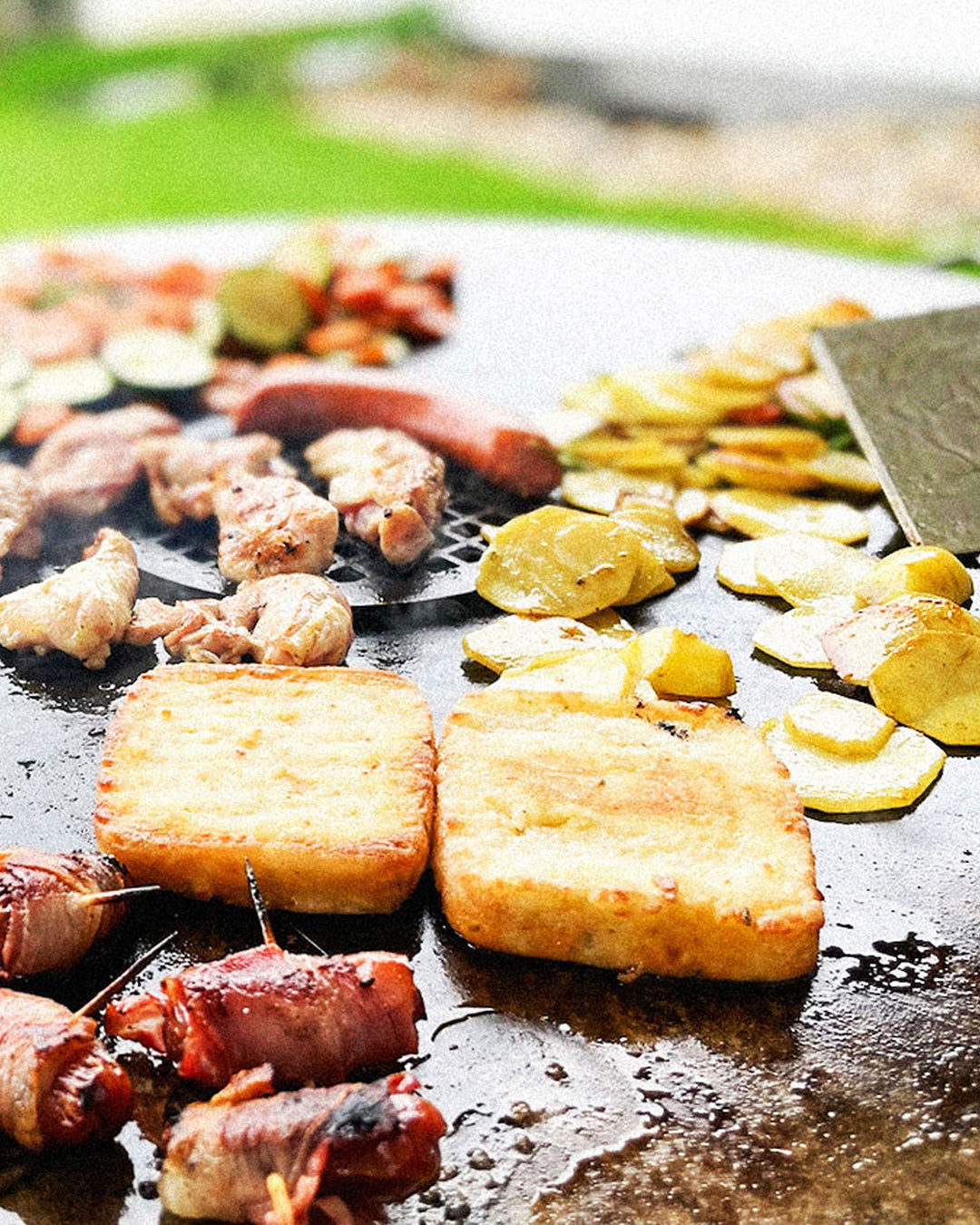 Plancha Grill DIETMAR, inkl. Grillplatte